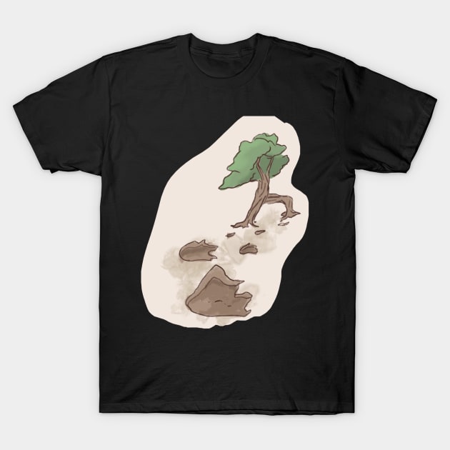 Capricorn Tree artwork T-Shirt by KaijuCupcakes